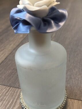 Vintage Italian Argenteria Astuni Silver Plated Perfume Bottle